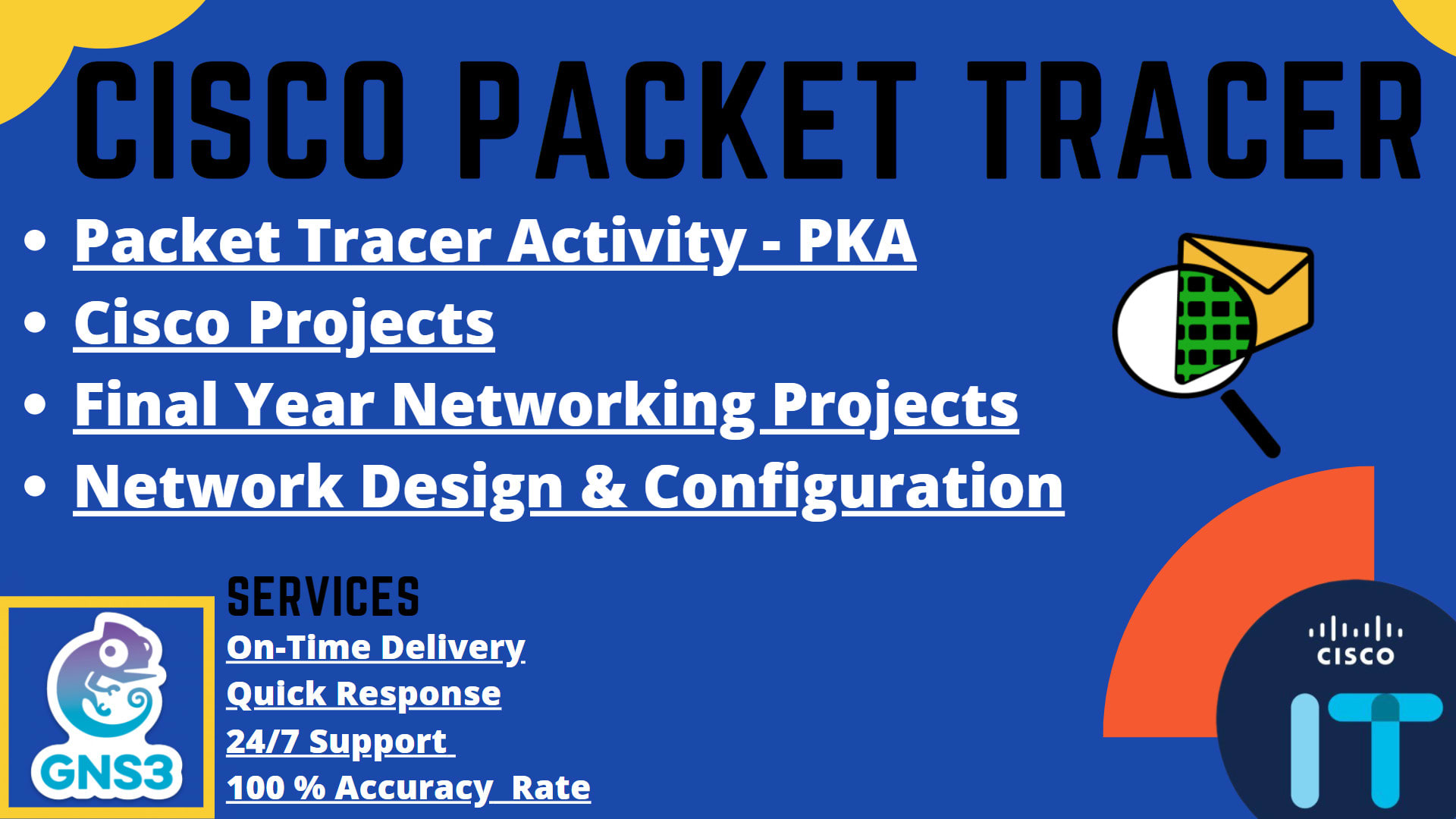 Ccnp Ccna Cisco Packet Tracer Gns Lab Projects Off