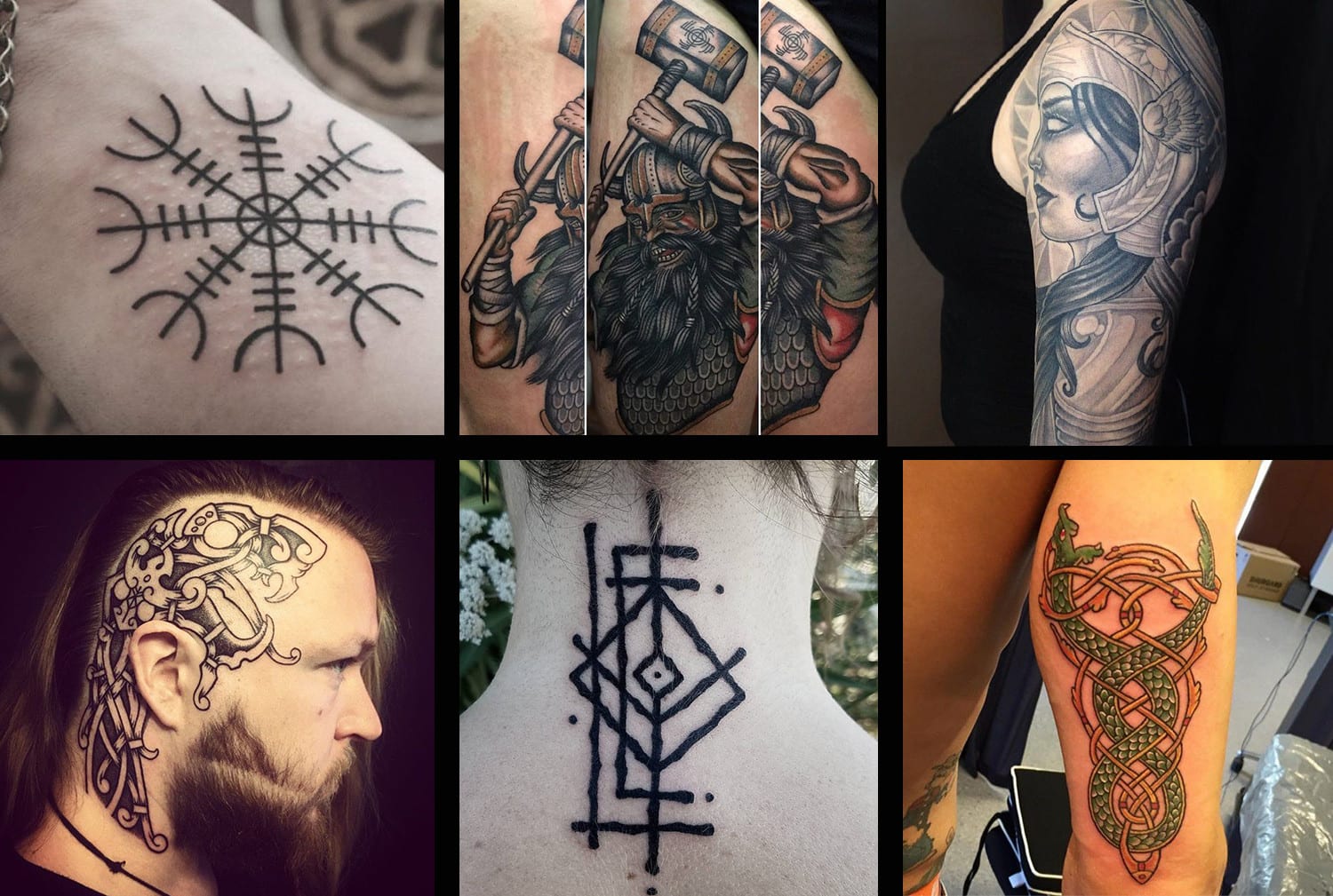 Aprender Sobre 66 Imagem Viking Tatuagem Nordica Br Thptnganamst Edu Vn