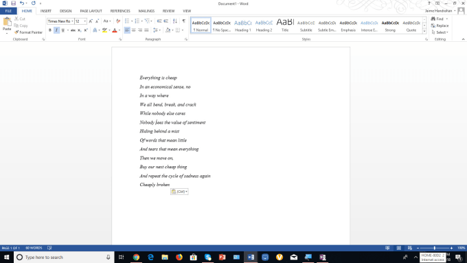Create Amateur Poems For Any Occasion By Jaimehandrahan Fiverr
