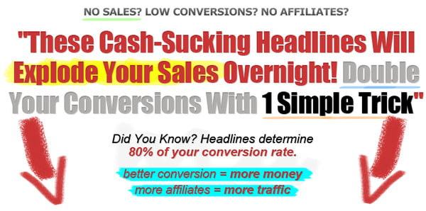 Create Killing High Conversion Bad Ass Sales Page Headline Graphics