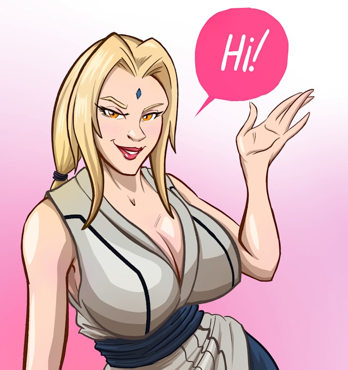 Draw Your Hot Cartoon Pin Up By Demeart Fiverr