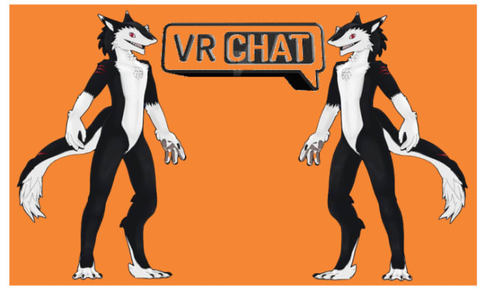 Create Texture And Edit Furry Nsfw Or Sfw Vrchat Avatar By Lord Vrchat