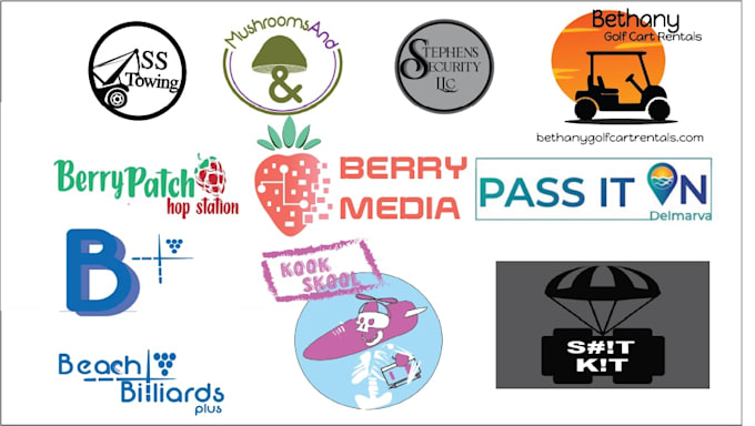 Design You A Kick Ass Custom Logo By Berrymedia Fiverr