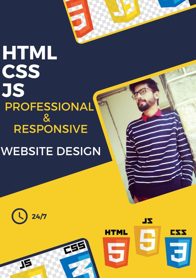 Be Your Front End Web Developer Html Css And Js By Kashifkhan Fiverr