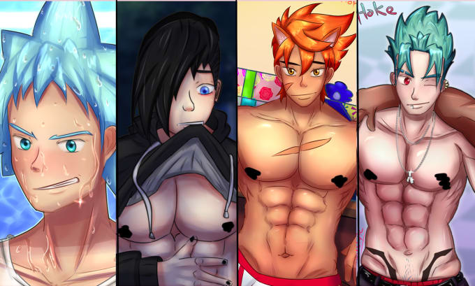 Draw Commissions Fanarts And Ocs Gay Yaoi Bara Nsfw By Hakestyle Fiverr