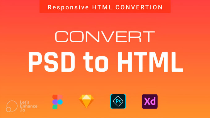 Convert Psd Figma Ai Xd To Responsive Html Css By Ahmedsharabash Fiverr