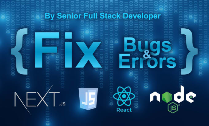 Fix Bugs And Errors In Javascript Nodejs Reactjs Nextjs By Pegasoos