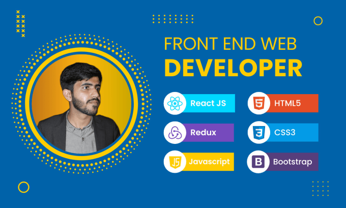 Be Your Front End Web Developer In React Js Html Css Javascript By Abdullah Fiverr