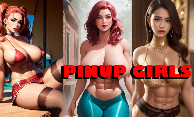 Create Pinup Girls In Lingerie By Georgedok Fiverr