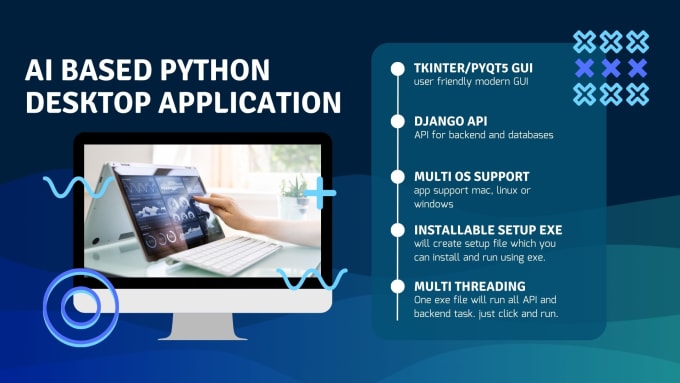 Create Ai Ml Desktop Application Tkinter Pyqt5 Python By Discover786