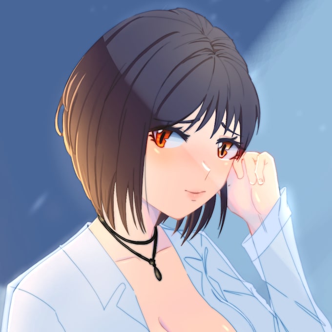 Draw Cute And Hot Illustrations Anime Style By Ginjr T Fiverr