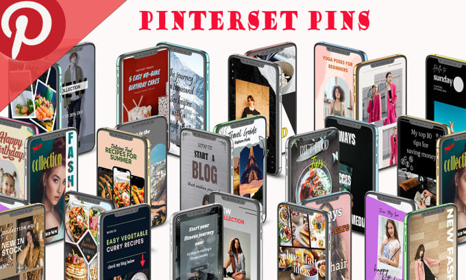 Create Eye Catching Pinterest Pins For You By Dineth Fiverr