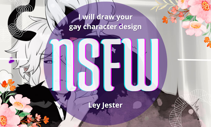 Draw Your Gay Character Design Nsfw By Leyjester Fiverr