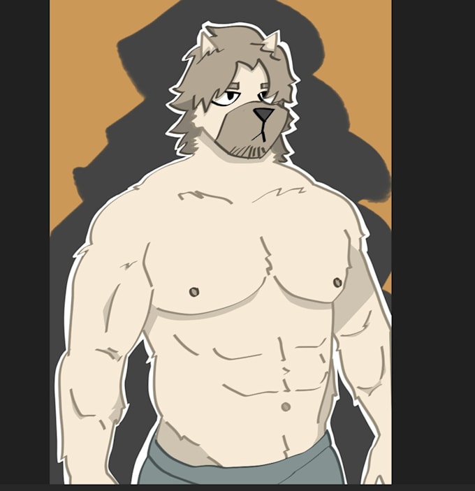 Draw Your Gay Furry Or Non Furry Character Nsfw And Sfw In My Style By Nyan Ko Fiverr