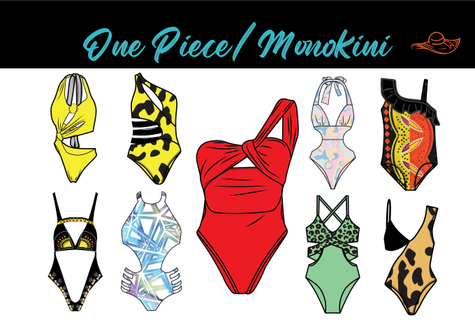 Design Swimwear Bikini Trunks Briefs Lingerie With Techpack By