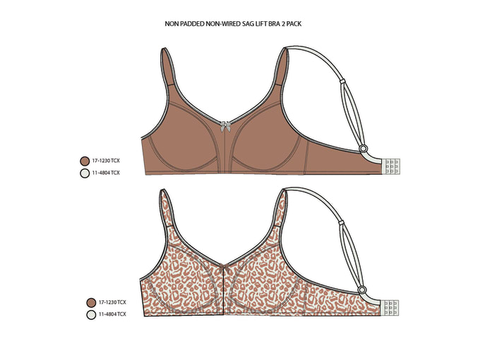 Make Lingerie Design And Tech Pack For Women By Champa Fiverr