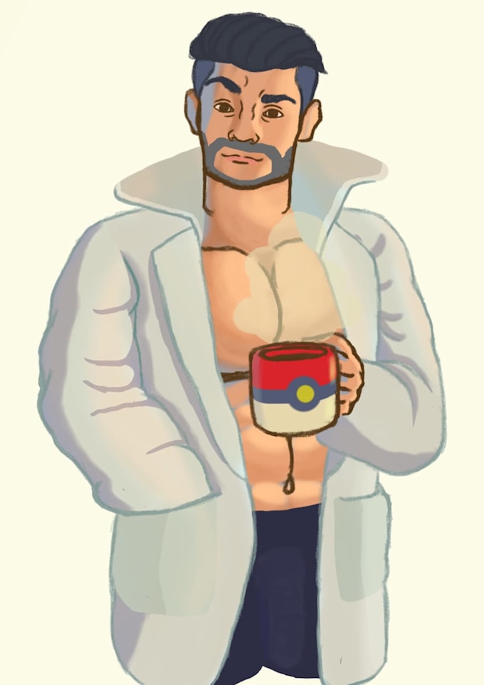 Draw Sfw Nsfw Gay Bara Yaoi By Acdiorre Fiverr