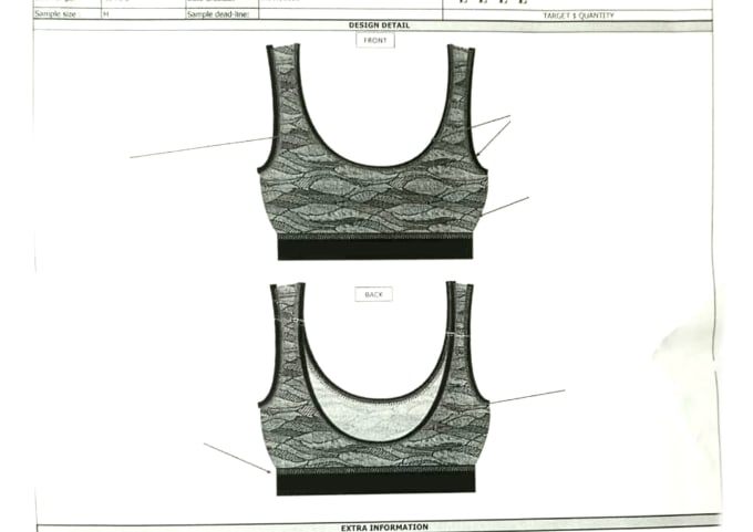 Design Lingerie And Sewing Pattern Maker By Subhadesigns Fiverr