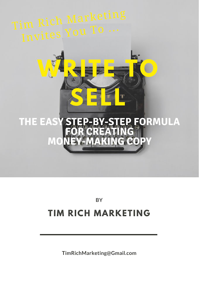 Teach You How To Write Kick Ass Sales Copy By Nottimrich Fiverr