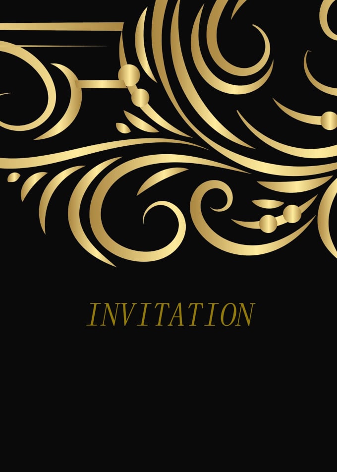 I Will Create Most Beautiful Invitation Cards Online Invitation