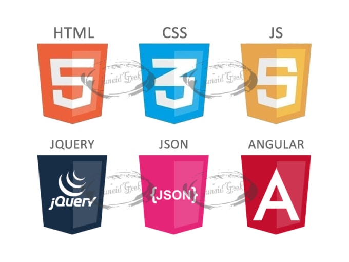 do html,css, javascript, php, ajax, json, angularjs