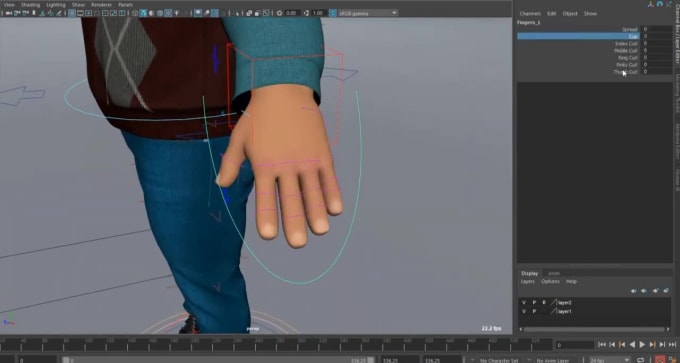 Rig D Character D Character Rigging In Maya Spine Roblox Model