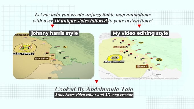 Do Vox And Johnny Harris Style Motion Graphics Map Explainer Video By