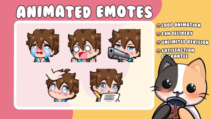 Animate Your Existing Twitch Emotes By Daniel Rosko Fiverr