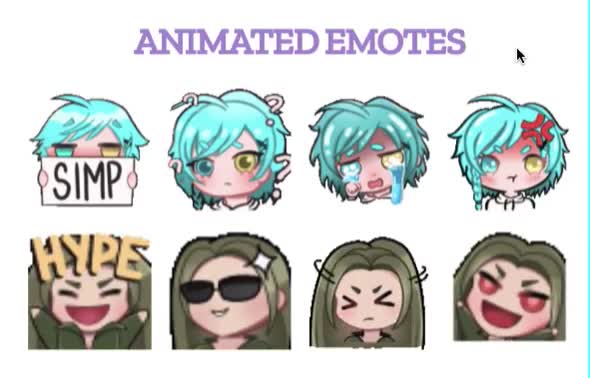 Draw And Or Animate Your Twitch Emote By Inkxia Fiverr