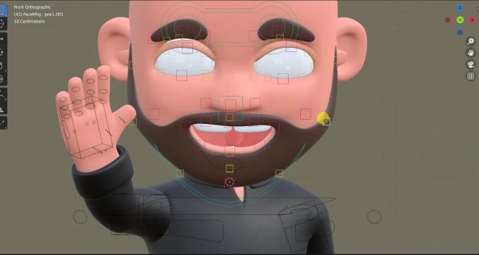 Rig 3d Model 3d Character Rigging In Blender Or Maya Vtuber Vrchat