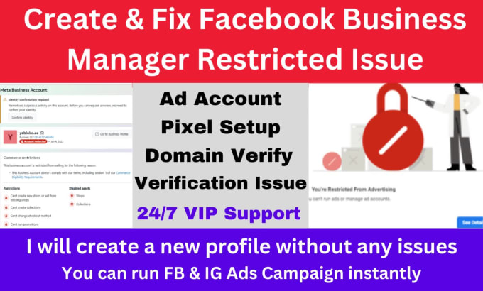 Create And Fix Your Facebook Business Manager Ads Account By