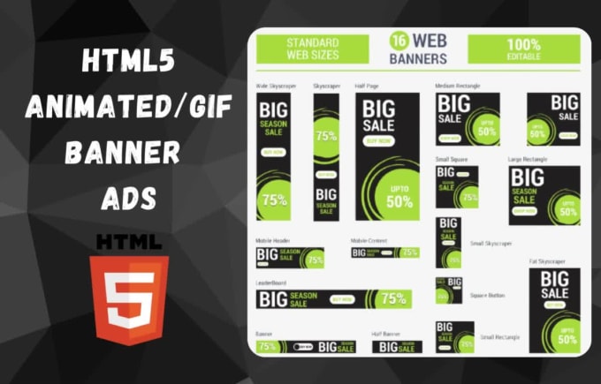 Build Html Animated Banner Ads For Google Display Network By Baloch