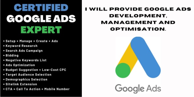 Setup Optimize And Manage Your Google Ads Ppc Campaigns By