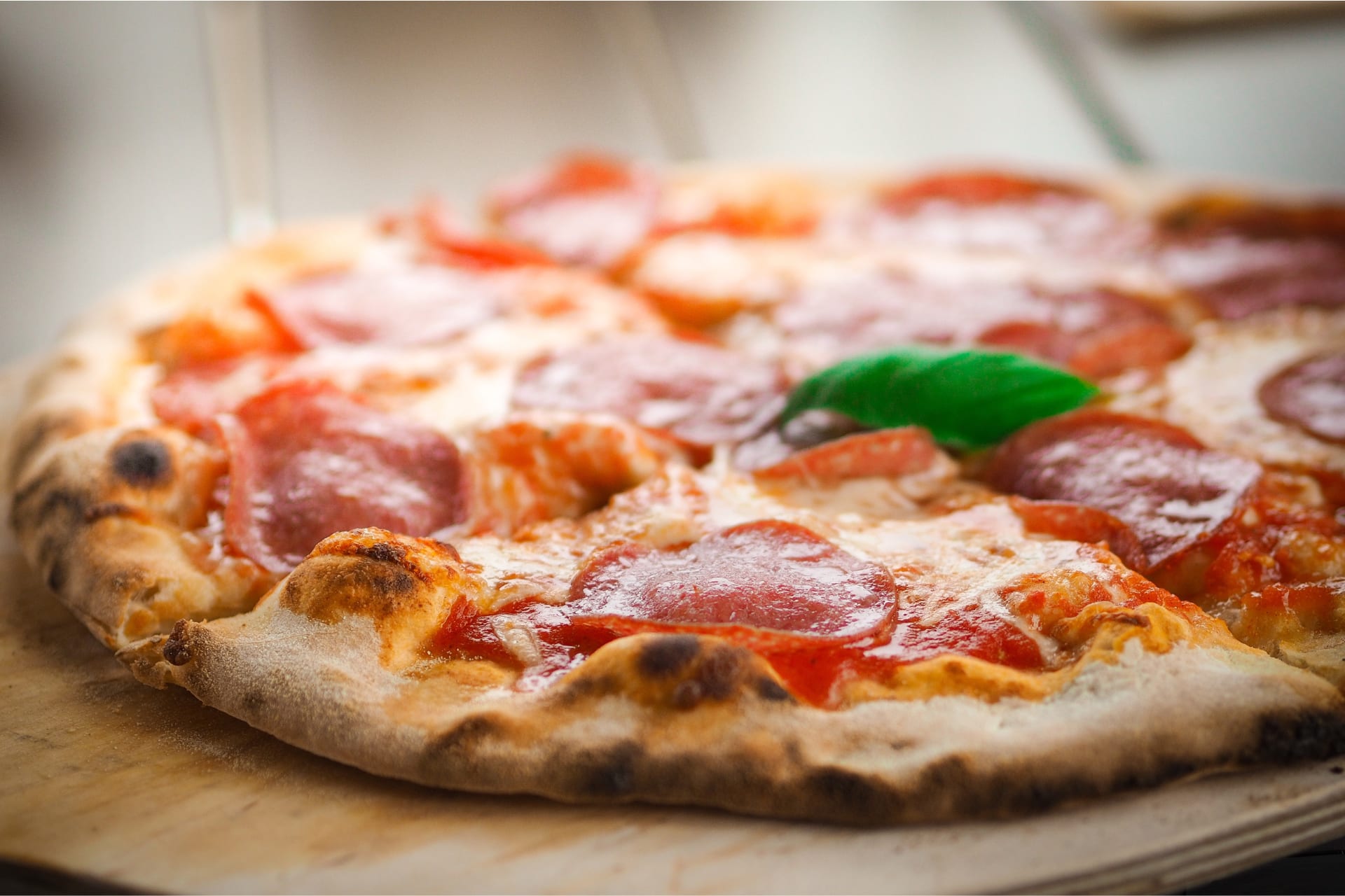 stock image of pizza