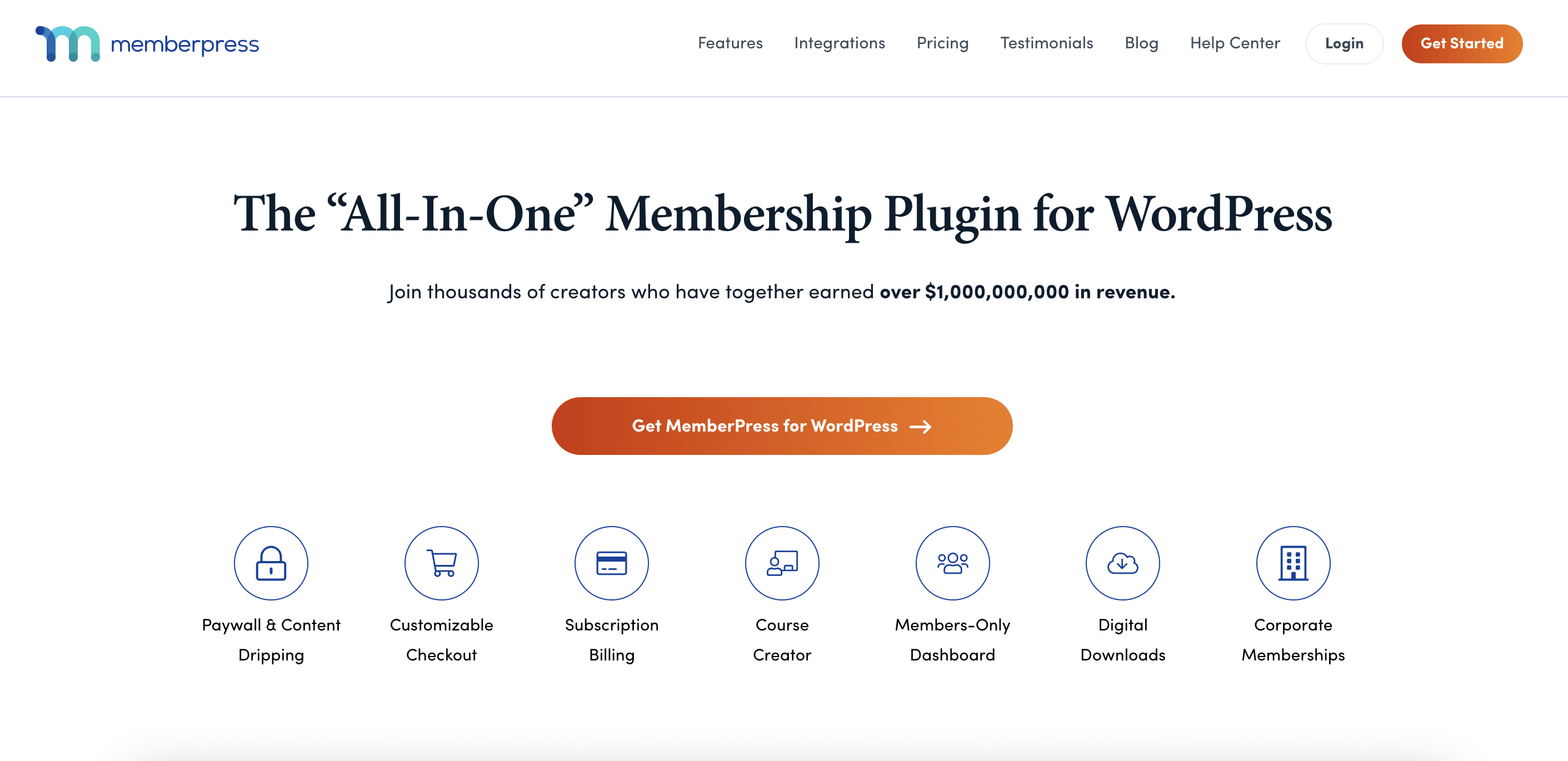 memberpress homepage