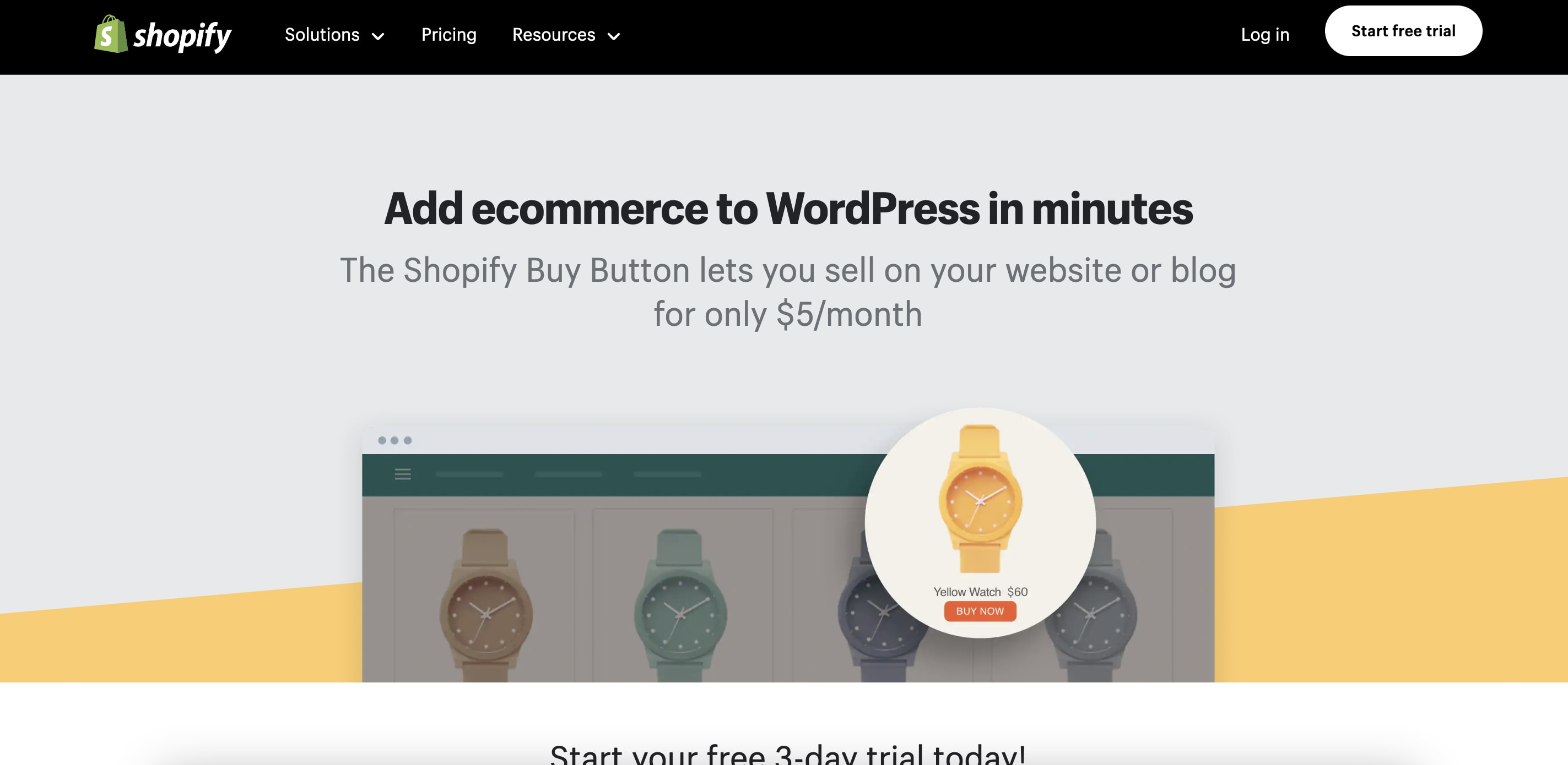 shopify buy button wordpress plugin