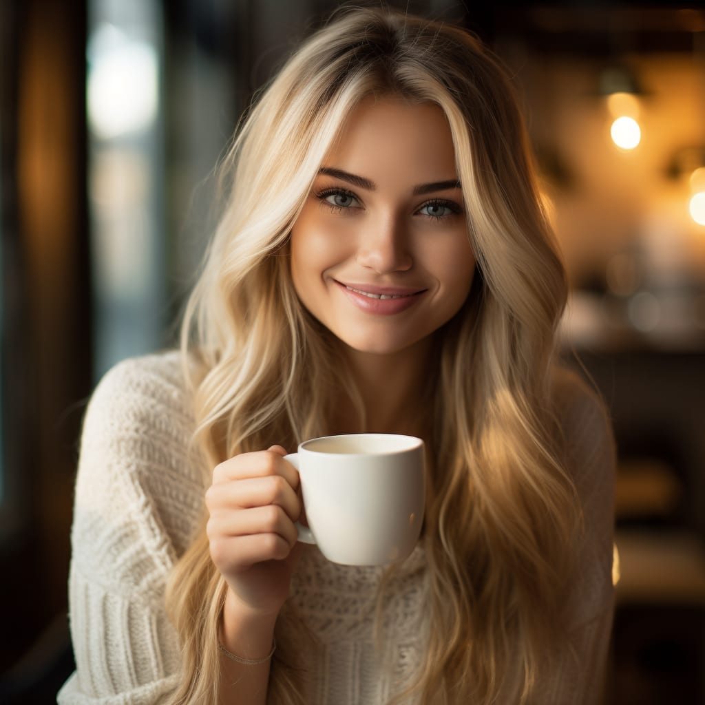 Colorful Coffee Cup with Hyper-realistic Details - Unique Mug