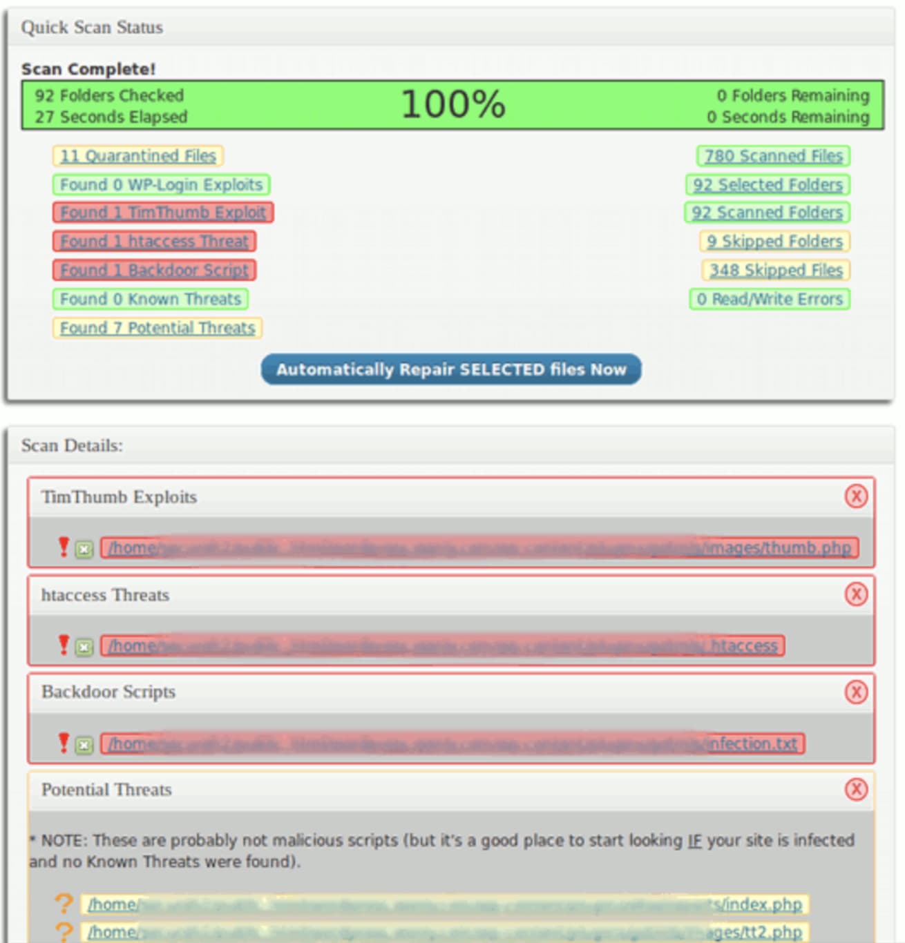 Anti-Malware Security and Brute-force Firewall