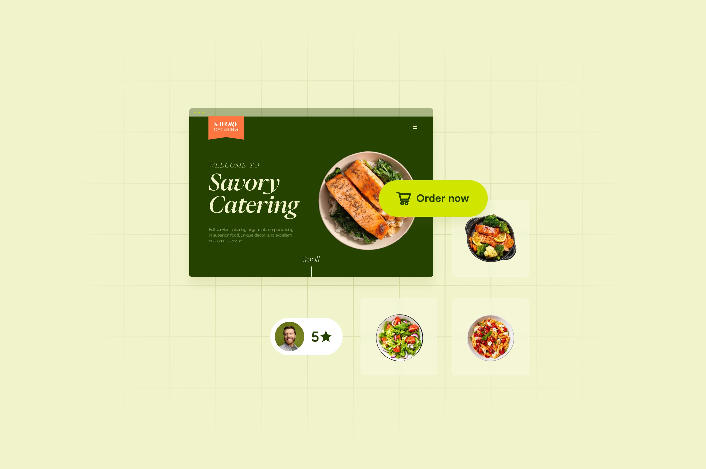 banner image for an article about catering businesses