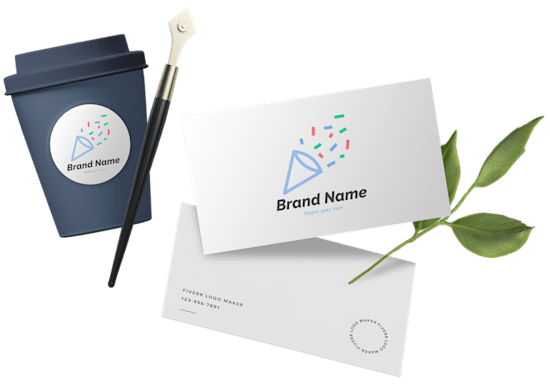 Party logo design example