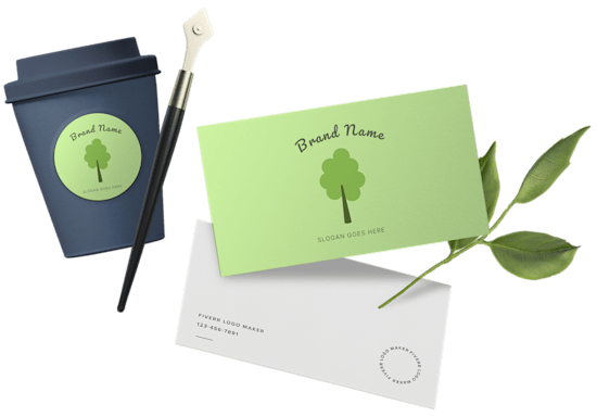 Leaf logo design example