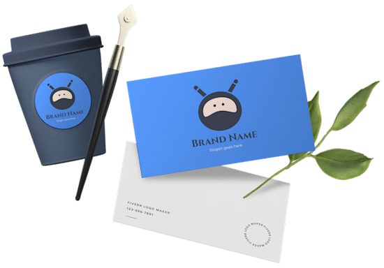 Robot logo design example