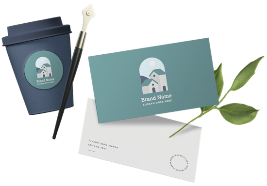 Village logo design example