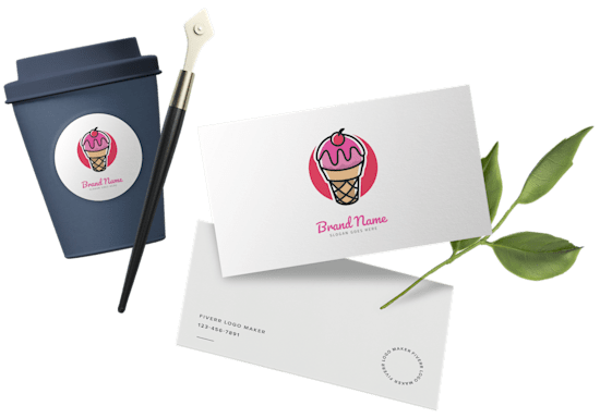 Strawberry logo design example