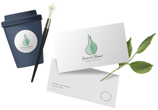 Pear logo design example