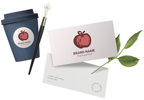 Fruit logo design example