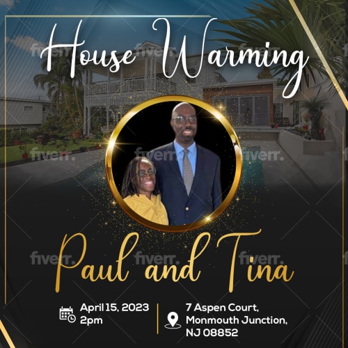 House Warming Flyer Template