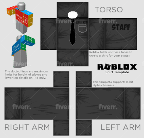 Make Your Roblox Clothing For Cheap Price By Pavlikgamingcze Fiverr - roblox staff shirt template