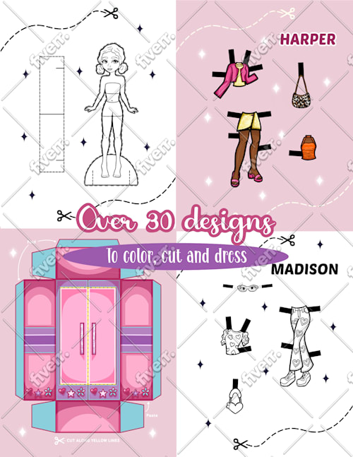 Free Printable Barbie Paper Dolls And Clothes Diy Barbie Doll