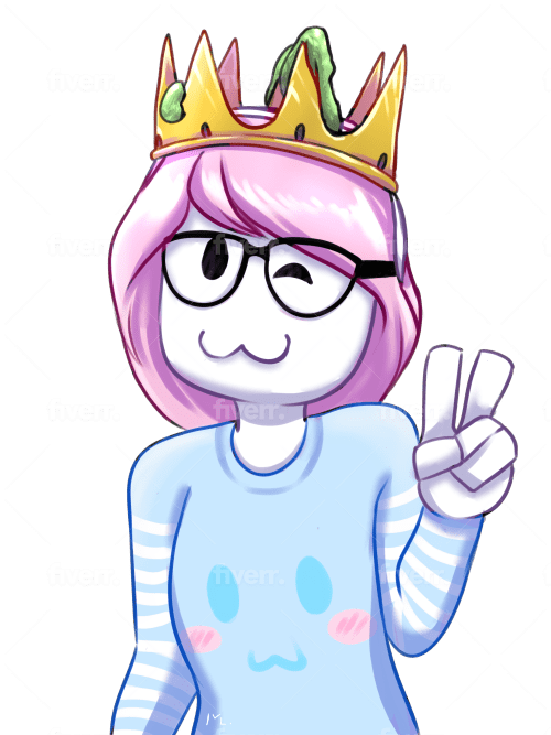 GIF of my roblox avatar made in procreate by Glitchicide on DeviantArt